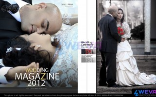 Western style wedding album