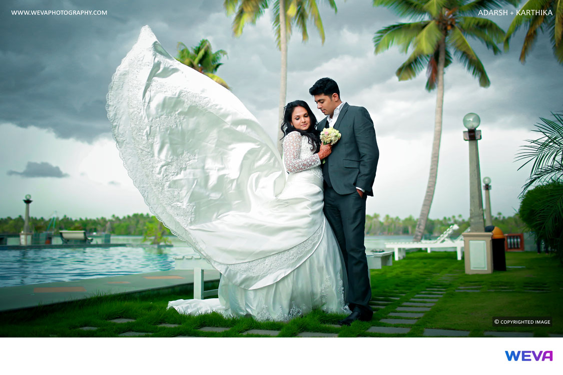 Post Wedding Photoshoot of Adarsh and Karthika