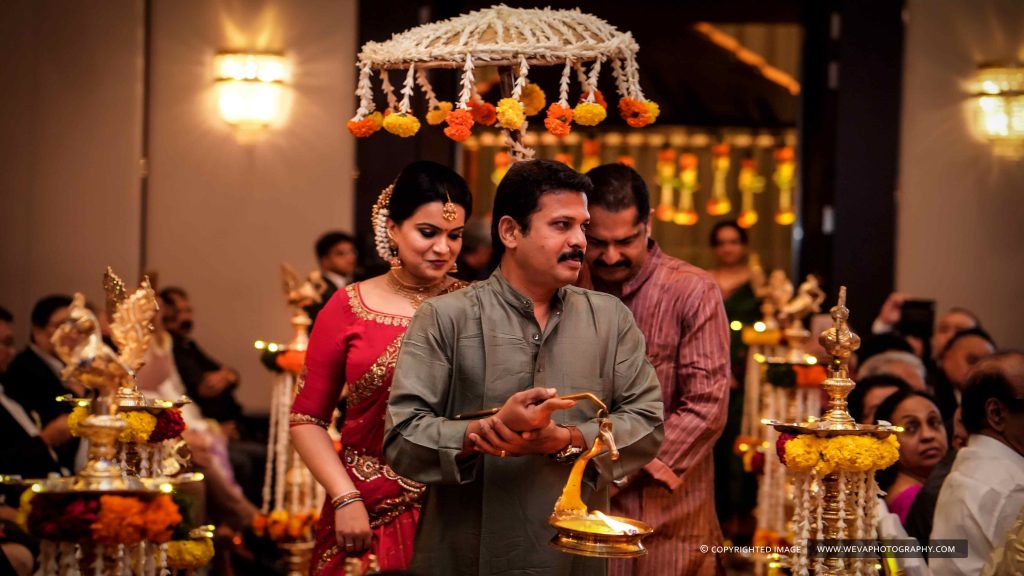 Gorgeous Chettinad Theme Sangeet Photography