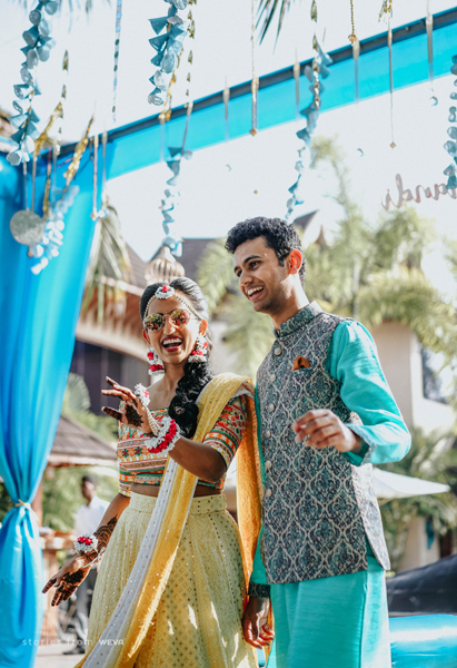 Mehendi Day Destination wedding