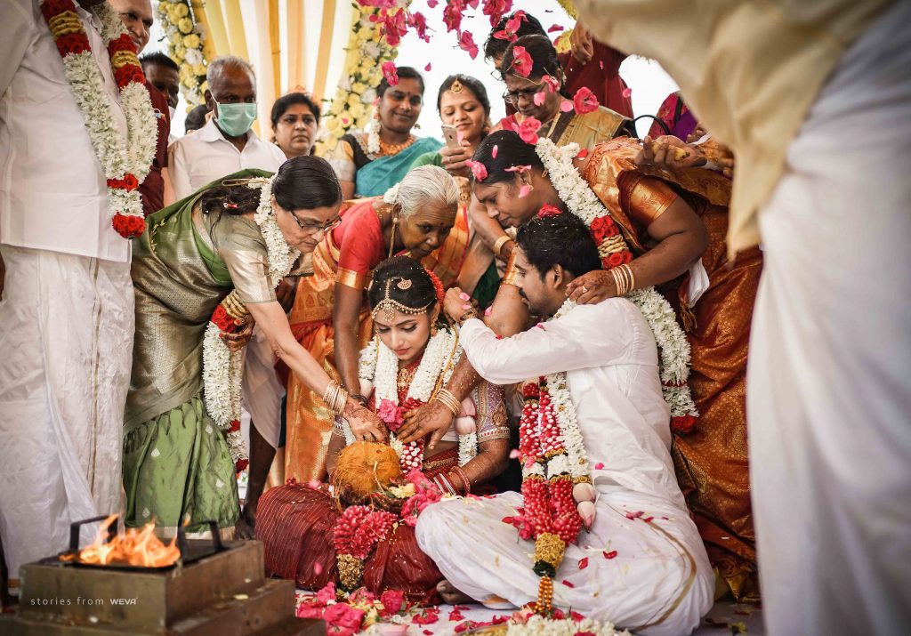 Tradtional tamil wedding function Images