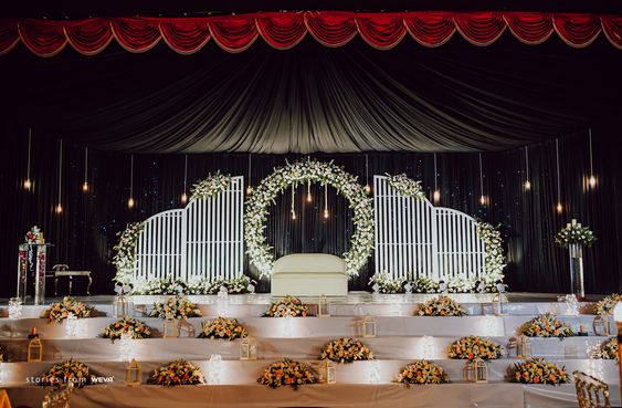 creative wedding stage design ideas