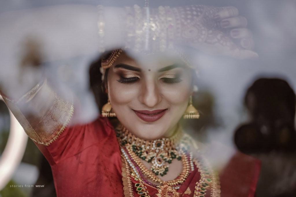 Portfolio of Violet Beauty Care | Bridal Makeup Artists in Alappuzha  (Alleppey) - Wedmegood | Indian bride poses, Indian bridal photos, Bride  photos poses