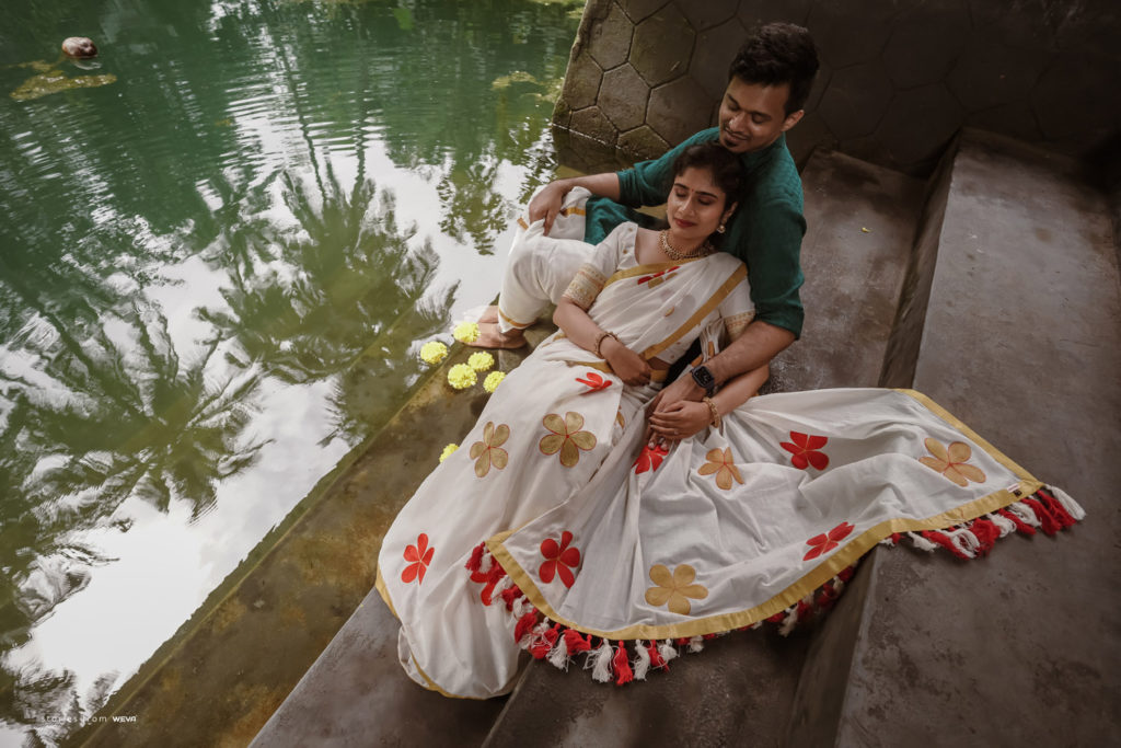 Pre Wedding Shoot at Kunnathur Mana Heritage Resort