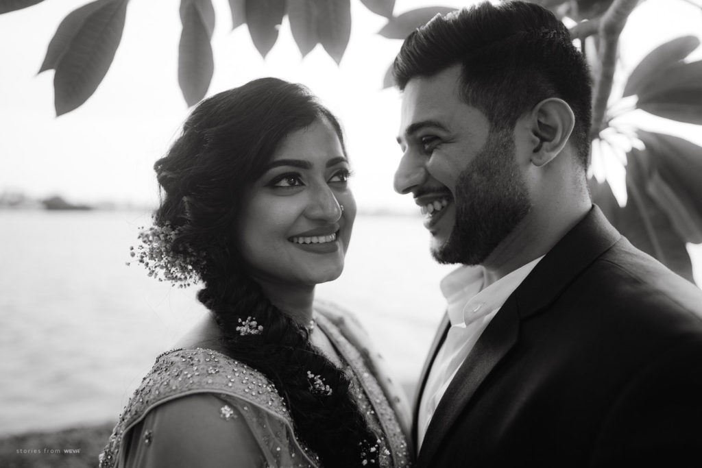 Engagement Ceremony Couple Portrait