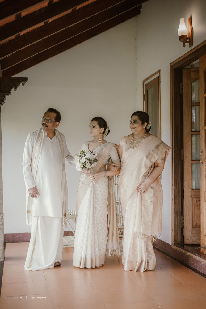 Christian Wedding Family Portrait