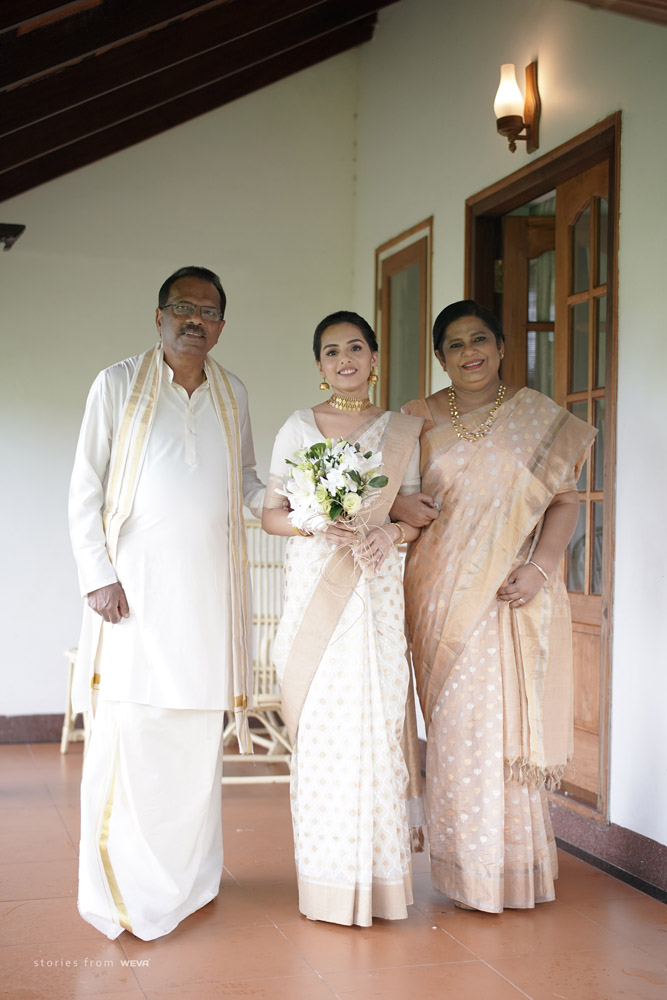 Kerala Christian Wedding Family