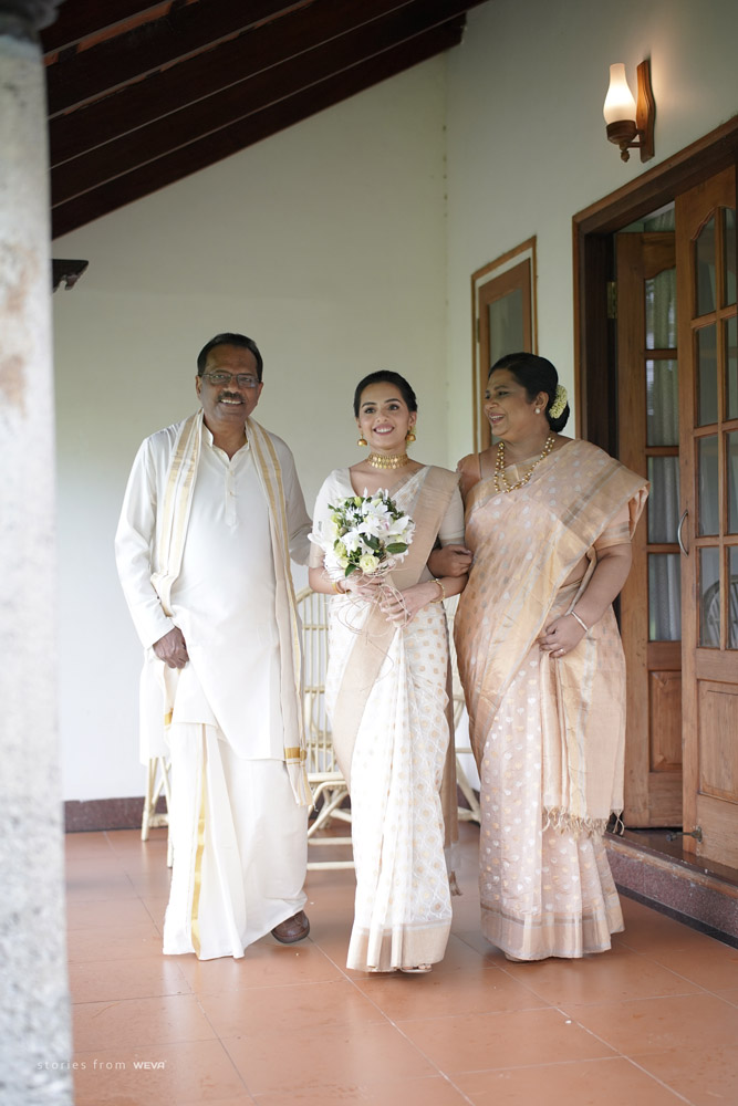 Christian Wedding Family Portrait
