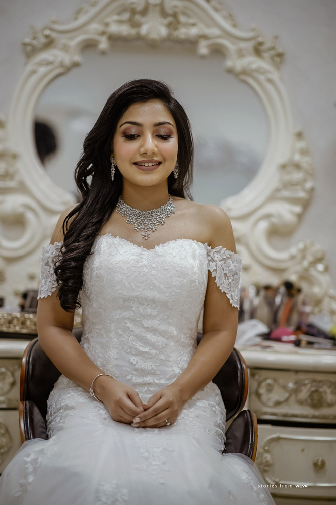 Bride Sitting in Wedding Dress · Free Stock Photo