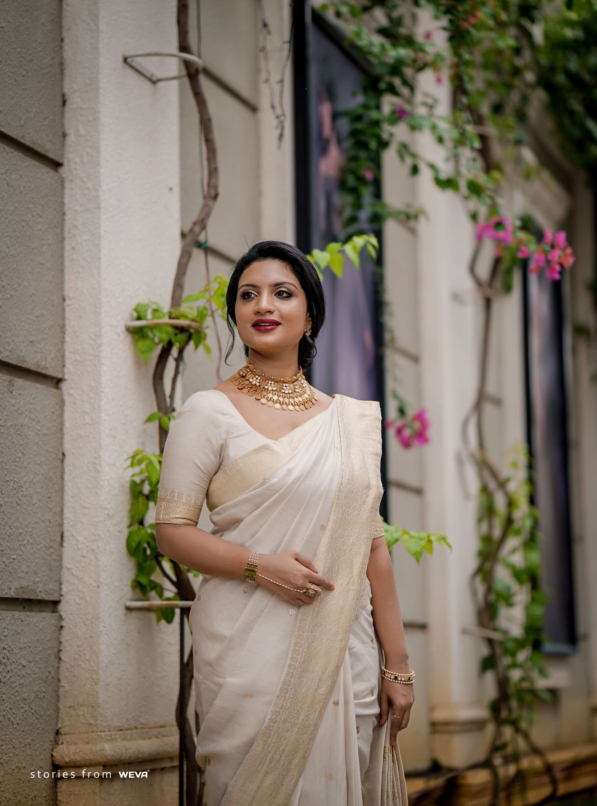 Ahaana Krishna looks stunning as a Christian bride ! | RITZ