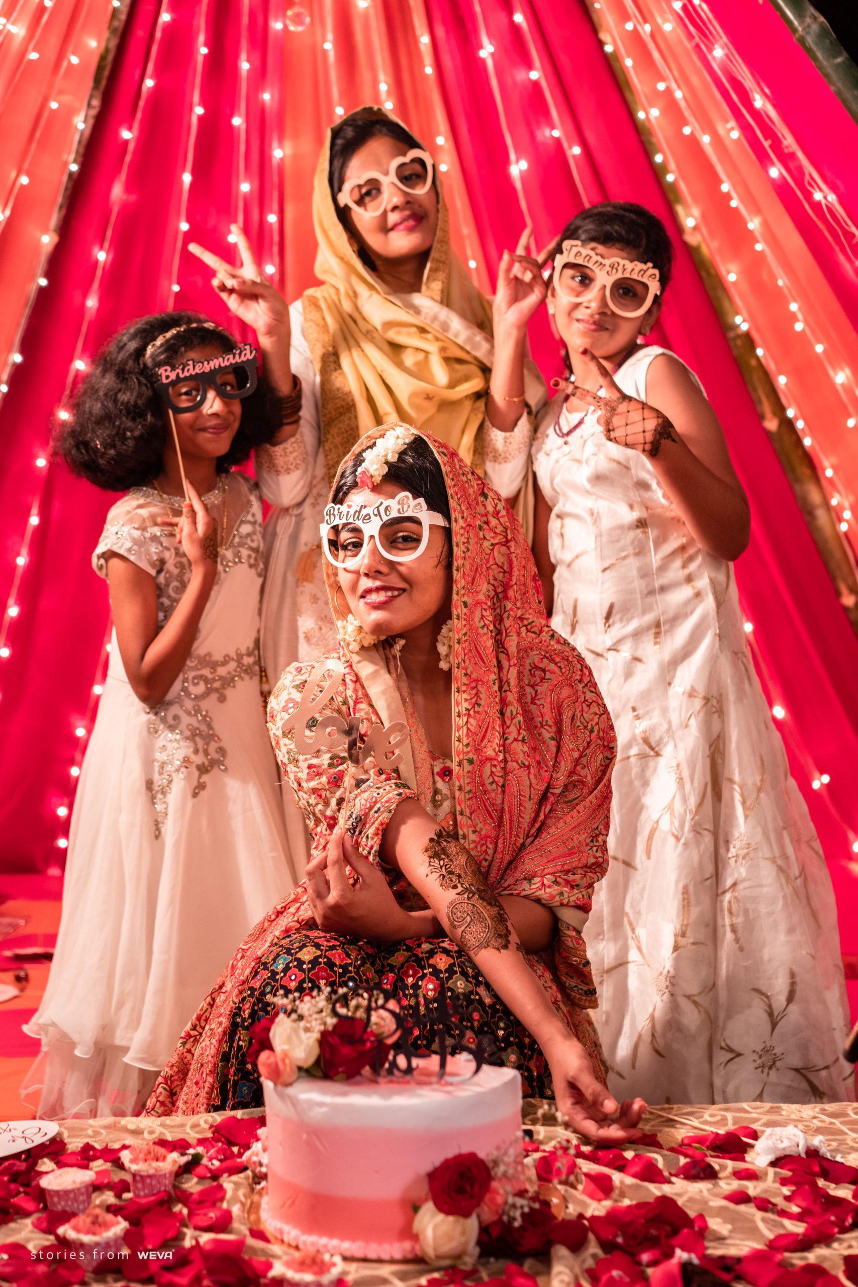 Bridal Squad // SITARA COLLECTION by Designerz Den | Bridal squad, Wedding  outfits for women, Indian bride poses