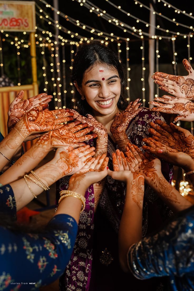 Dallijet Kaur's wedding festivities begin. Check out her mehendi design  featuring fiance's daughters - India Today
