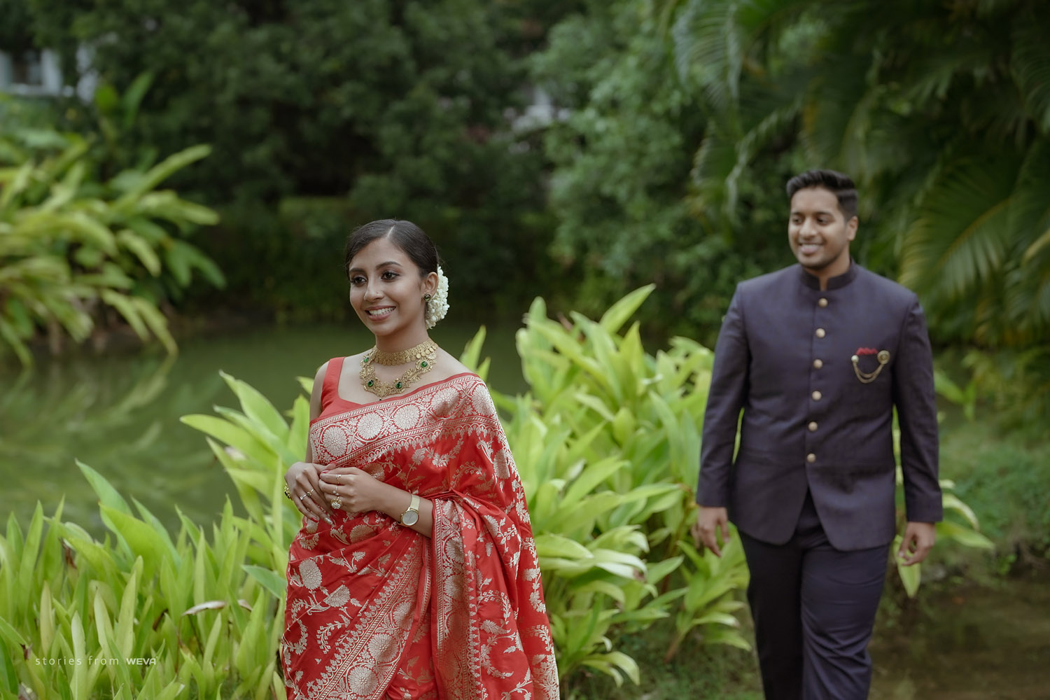 Pin by AlmeenaYadhav on Half saree , Lehenga & Long Gown | Engagement dress  for bride, Kerala engagement dress, Indian bridesmaid dresses