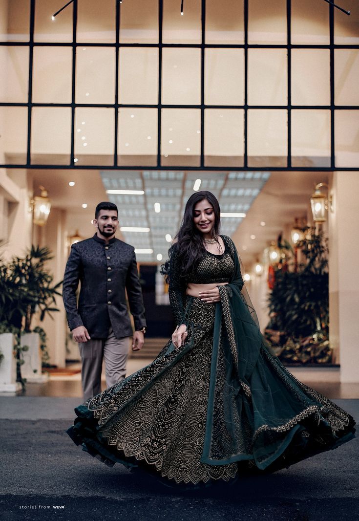 20 Wedding-Perfect Lehengas We Spotted On Real Brides Recently | Indian  bridal dress, Indian wedding outfits, Kerala engagement dress