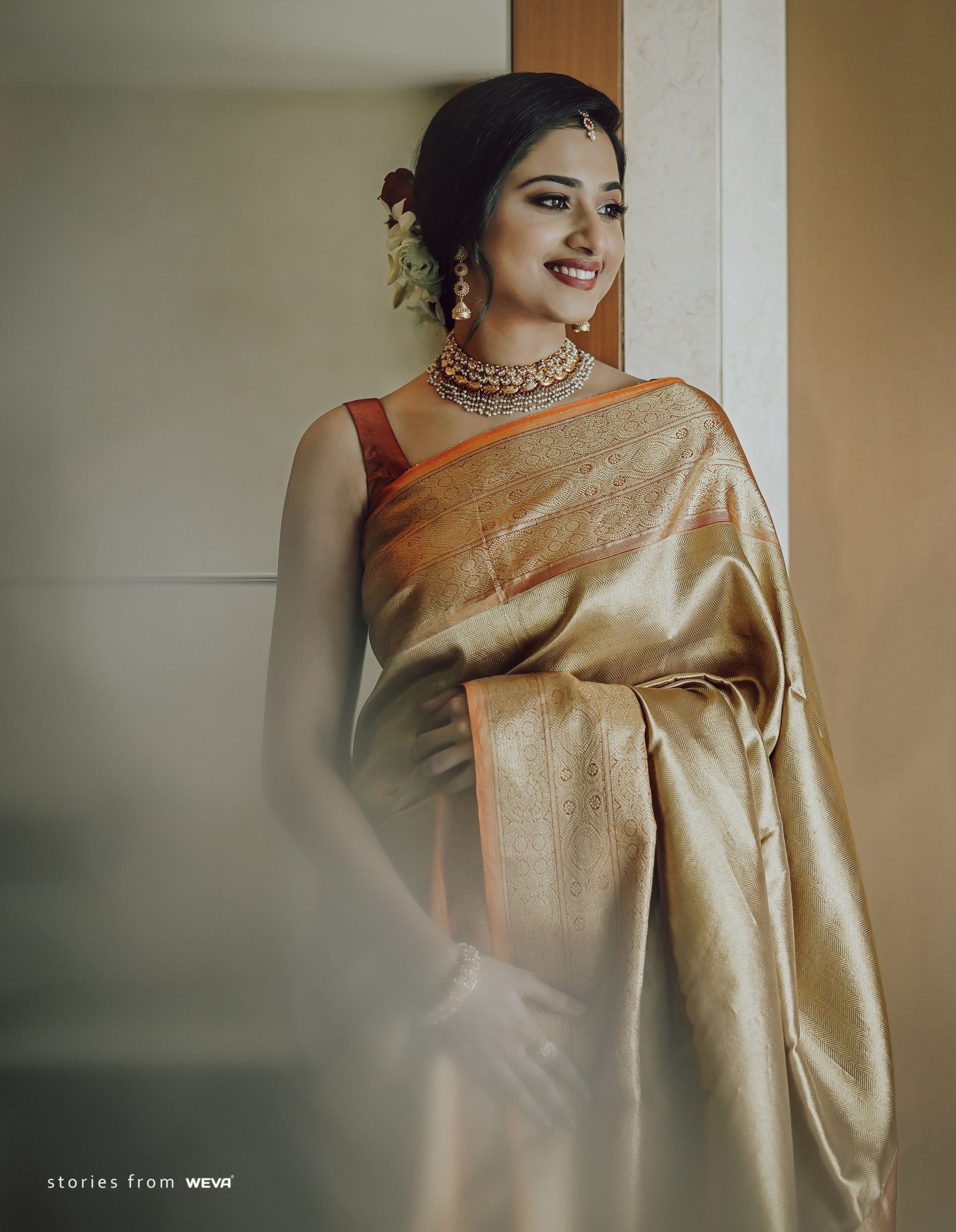 Gorgeous Indian Bride Portrait scaled