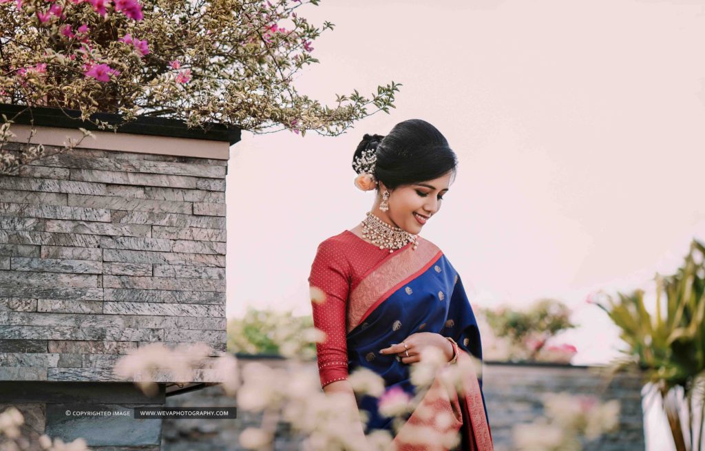 lehenga- choli-inspired pattu saree blouse