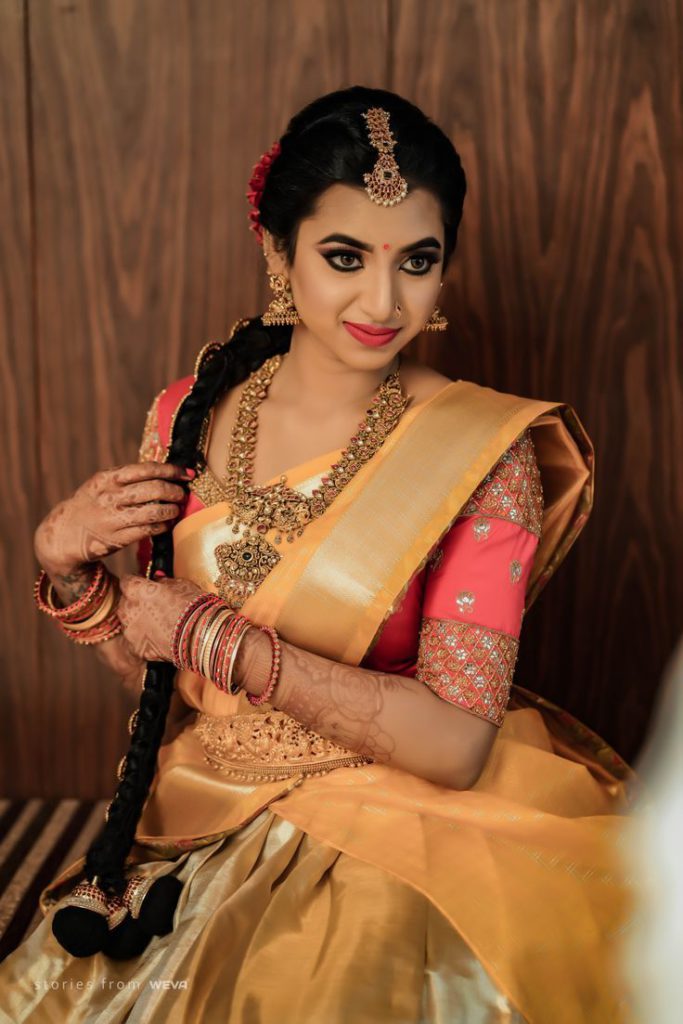 traditional Tamil bridal looks