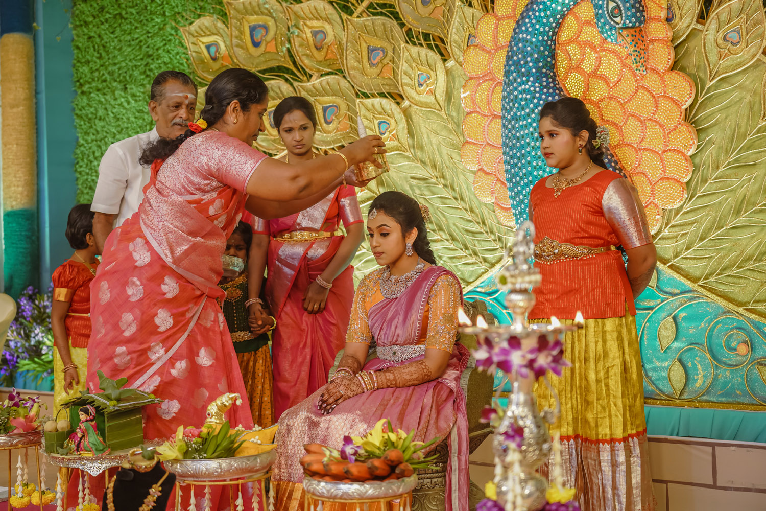 Hindu Puberty Ceremony Pics