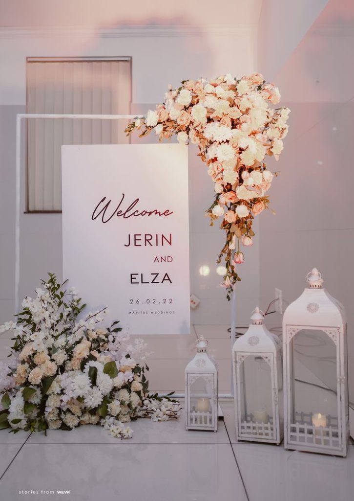 Flower Themed Wedding Decorations