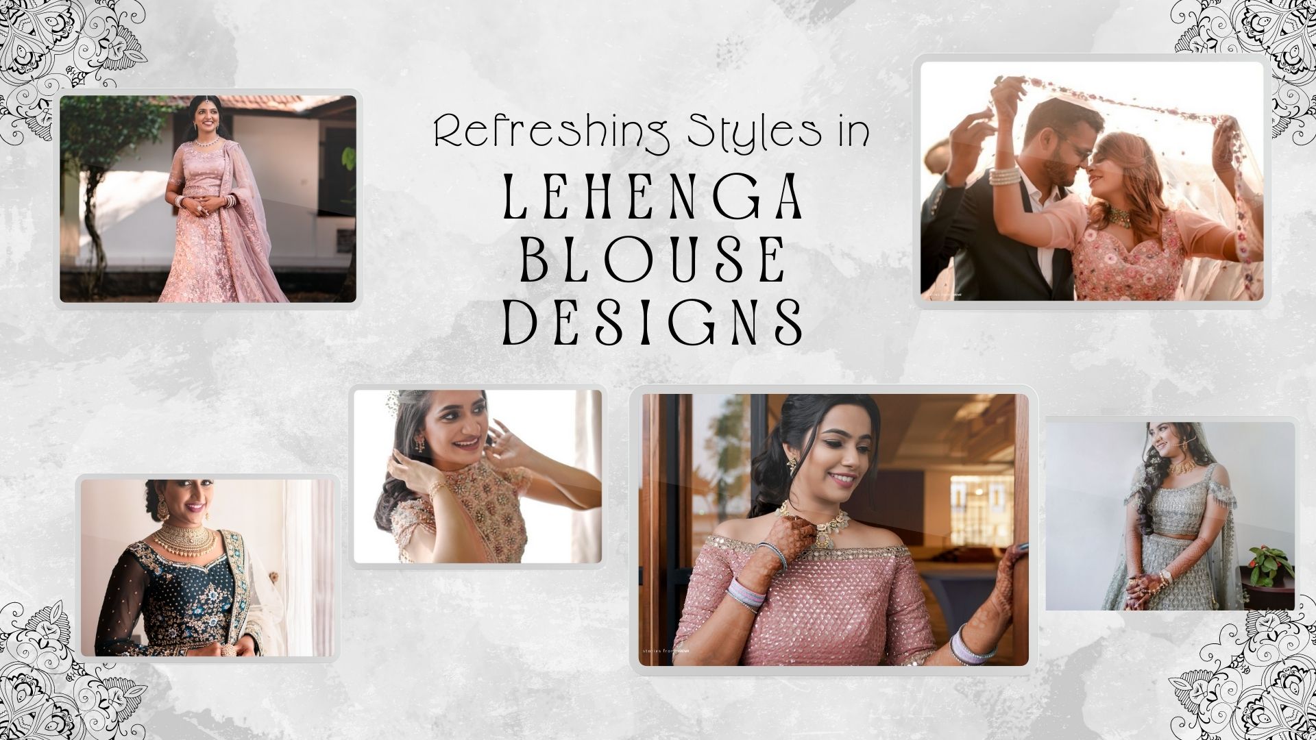 New Lehenga Blouse Designs | Maharani Designer Boutique