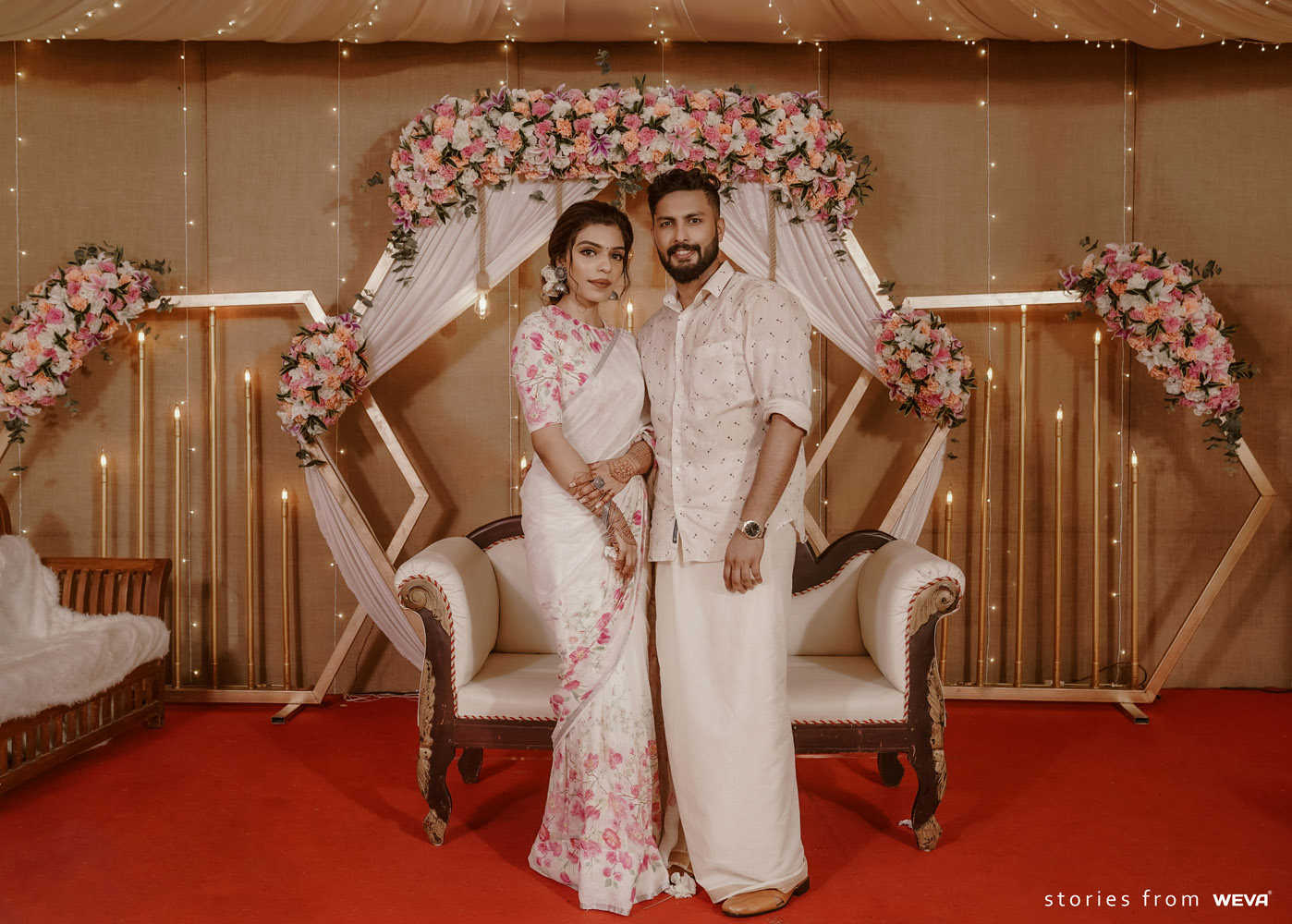 Kerala Christian Wedding of Aswathy & Jibin - Weva Photography