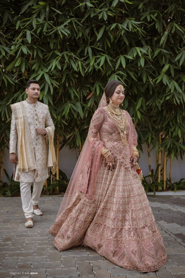 25+ Bride and Groom Dress Colour Combinations that You Cannot Go Wrong  With! | Bridal and Groom's Wear | Wedding Blog