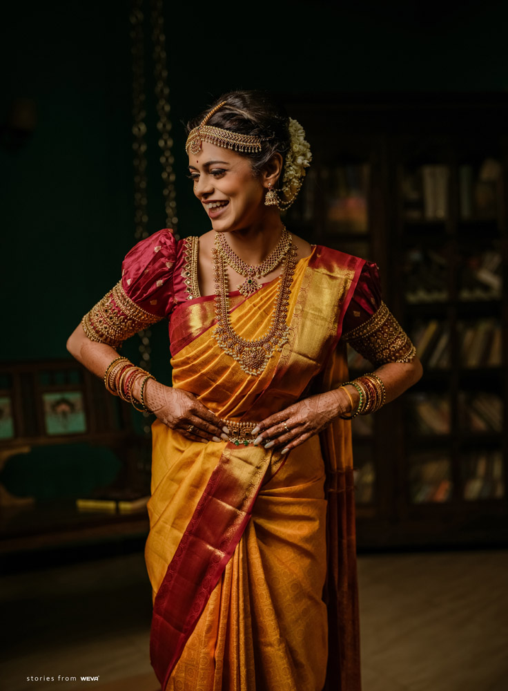Happy Tamil Bride