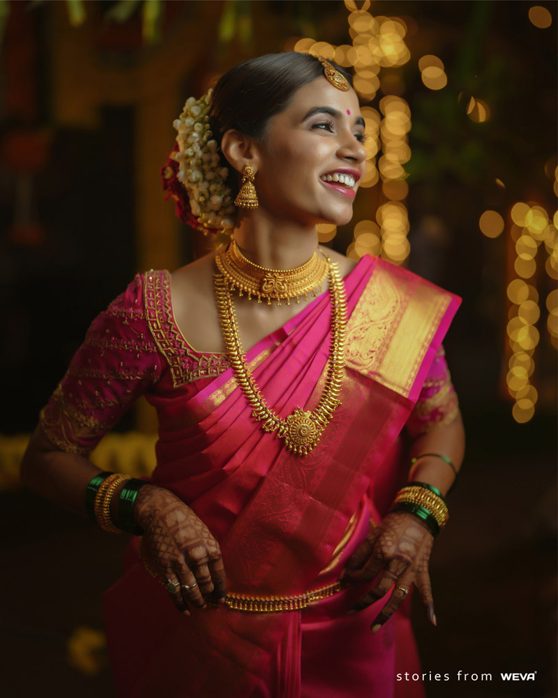 Traditional Maharashtrian Bride