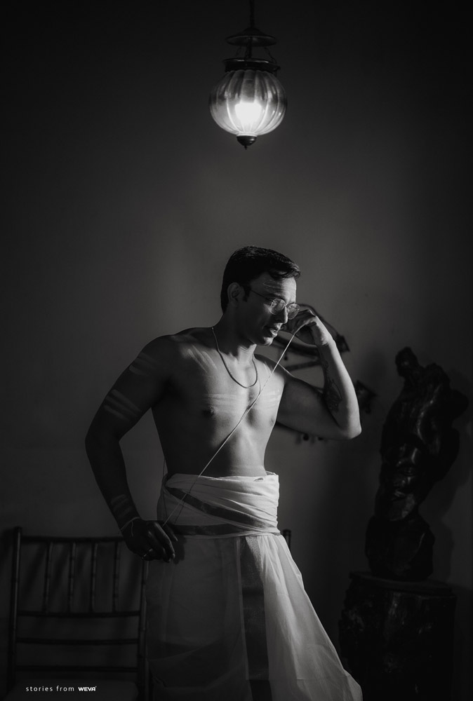 Tamil Brahmin Wedding Groom Portrait