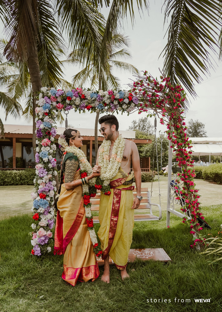 Traditional Tamil Bridal Sarees - Weva Photography
